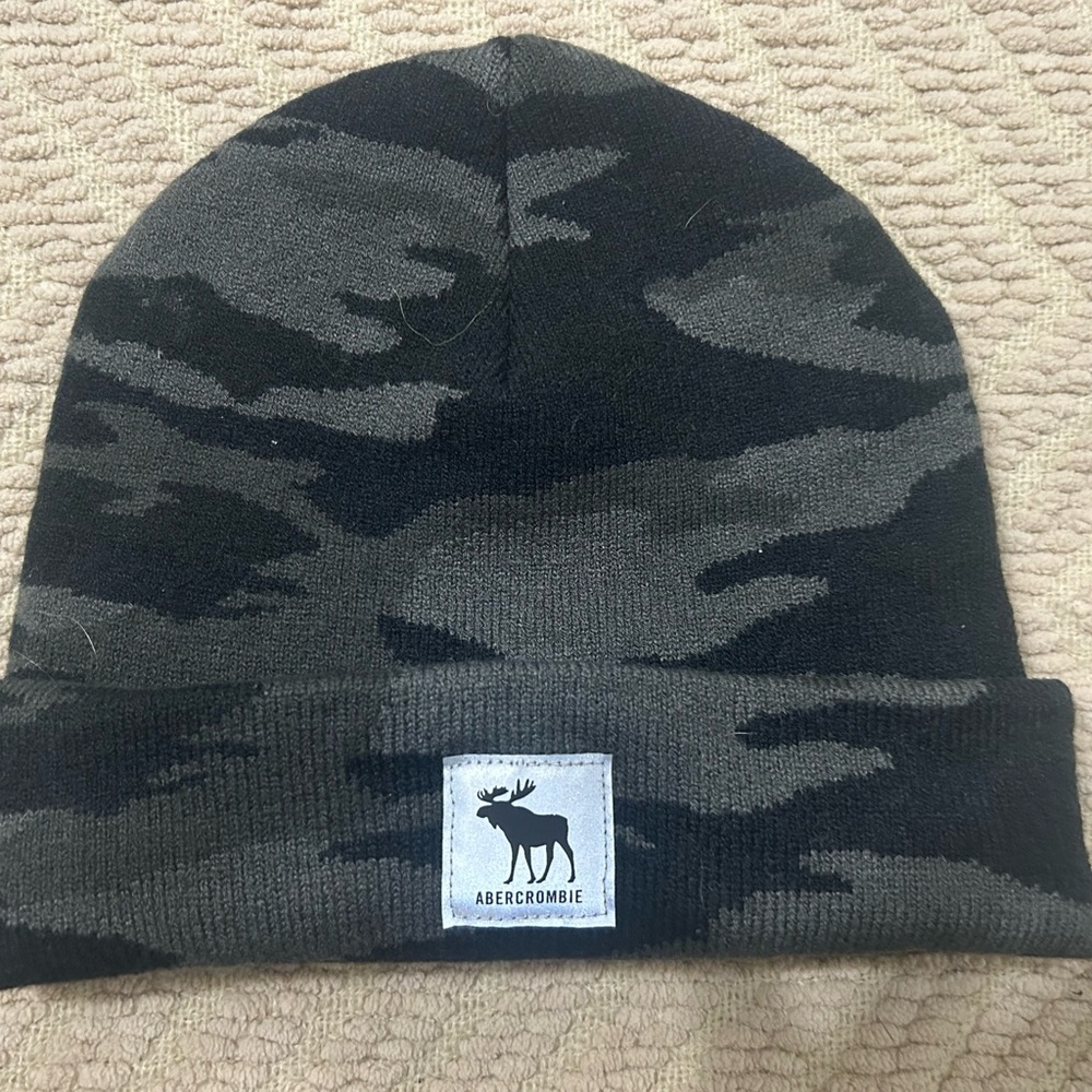 Abercrombie Kids Camo Knit Beanie